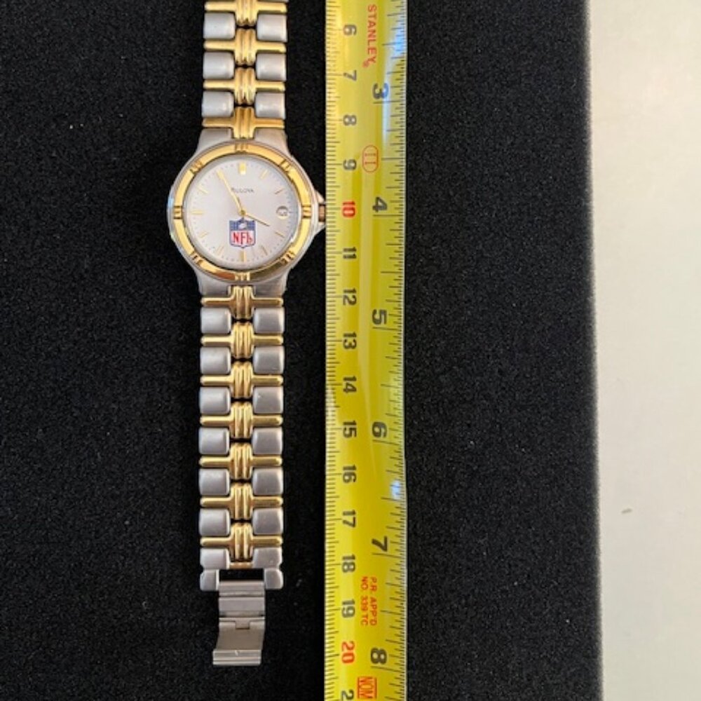 BULOVA | NFL Men's Watch with Date-NEW Battery - Picture 12 of 14